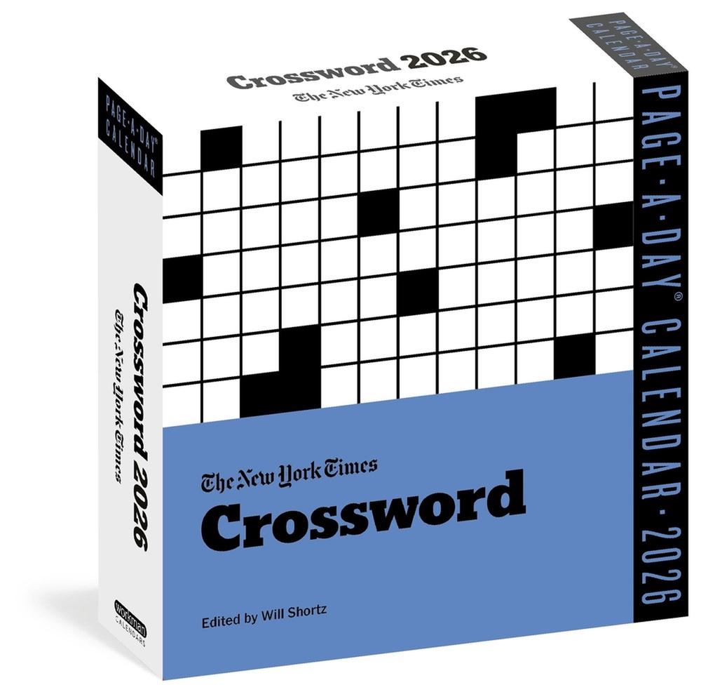 New York Times Crossword Page-A-Day® Calendar 2026, 9781523530458