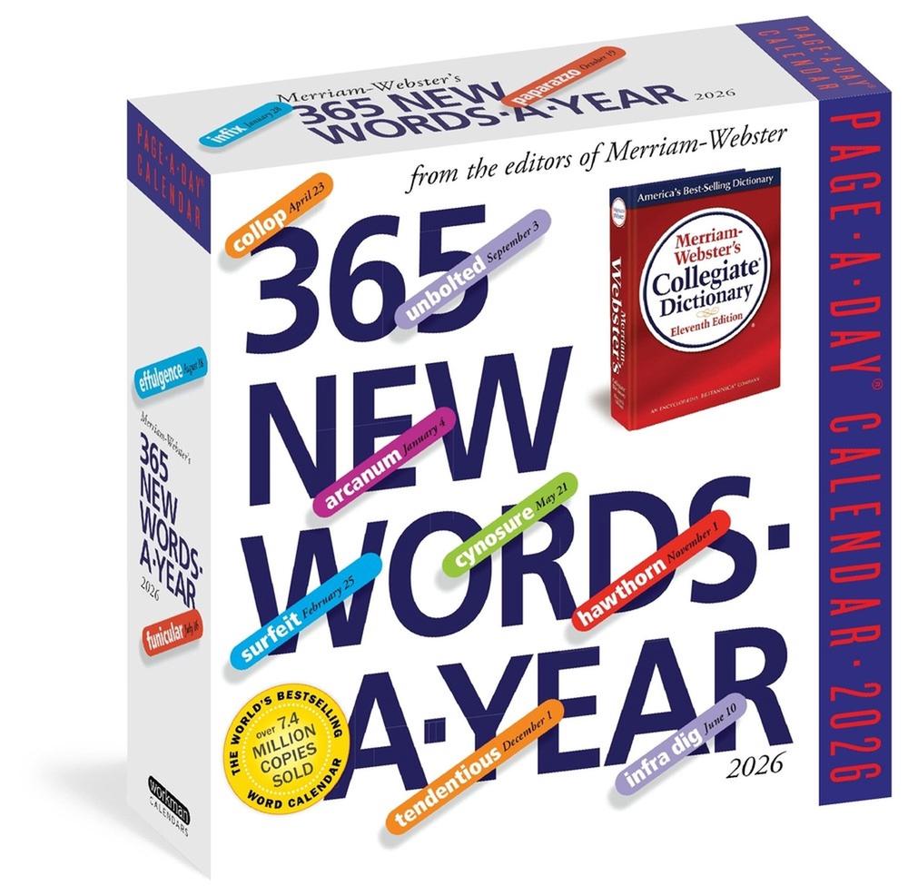 365 New Words-A-Year Page-A-Day® Calendar 2026, 9781523530489