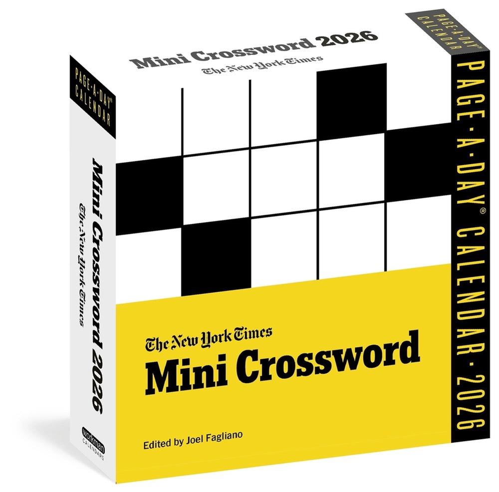 New York Times Mini Crossword Page-A-Day® Calendar 2026, 9781523530502