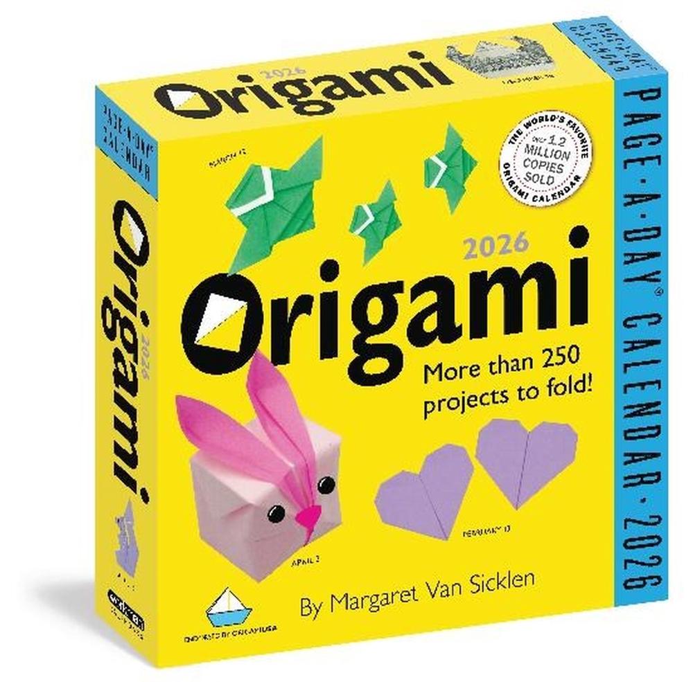 Origami Page-A-Day® Calendar 2026, 9781523530663