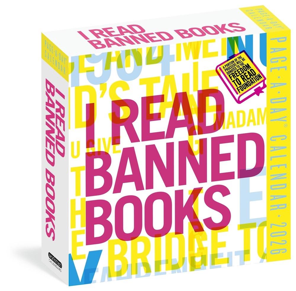 I Read Banned Books Page-A-Day® Calendar 2026, 9781523530731