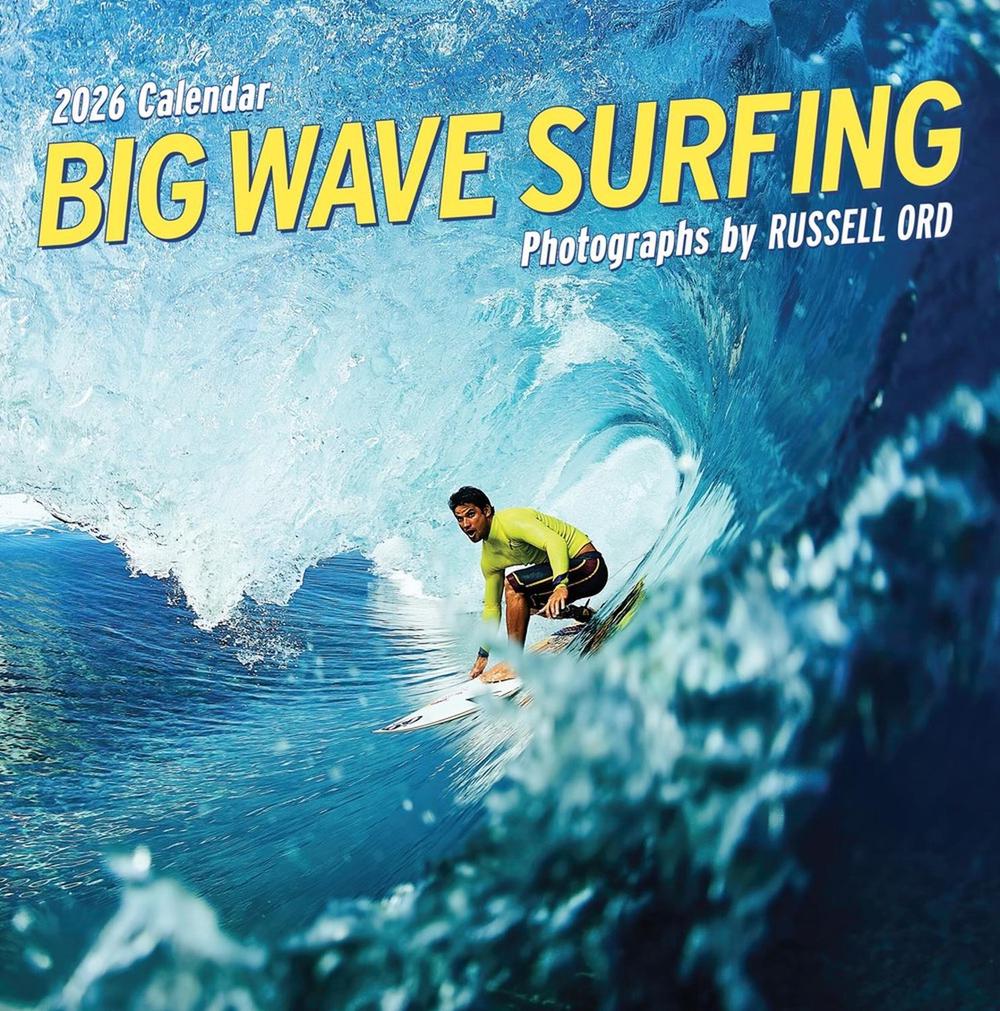 Big Wave Surfing Wall Calendar 2026, 9781523530809