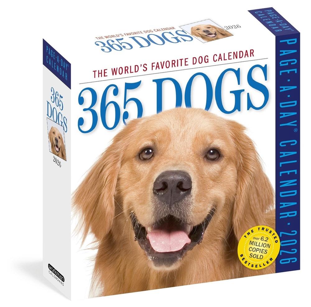 365 Dogs Page-A-Day® Calendar 2026, 9781523531158
