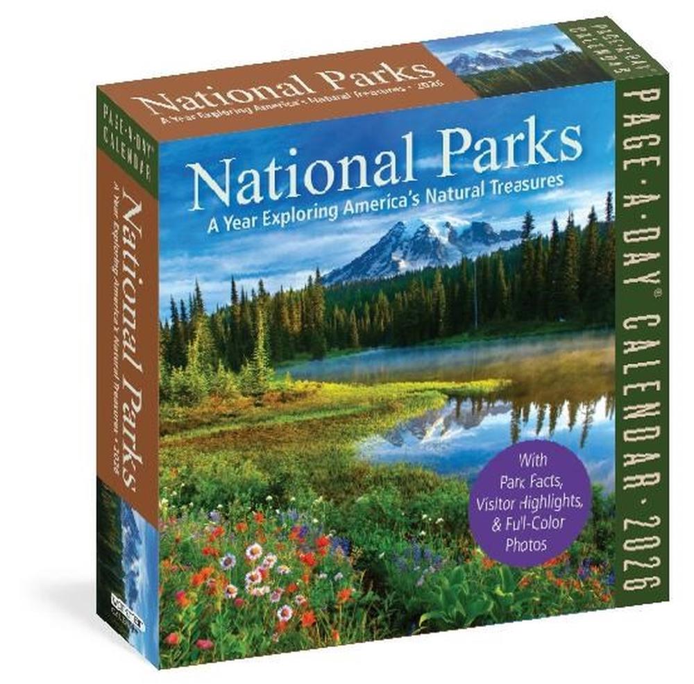 National Parks Page-A-Day Calendar 2026 by Workman Calendars - ISBN: 9781523531189