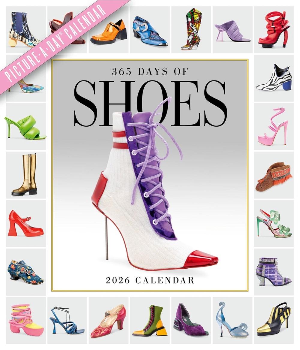 365 Days of Shoes Picture-A-Day® Wall Calendar 2026, 9781523531264