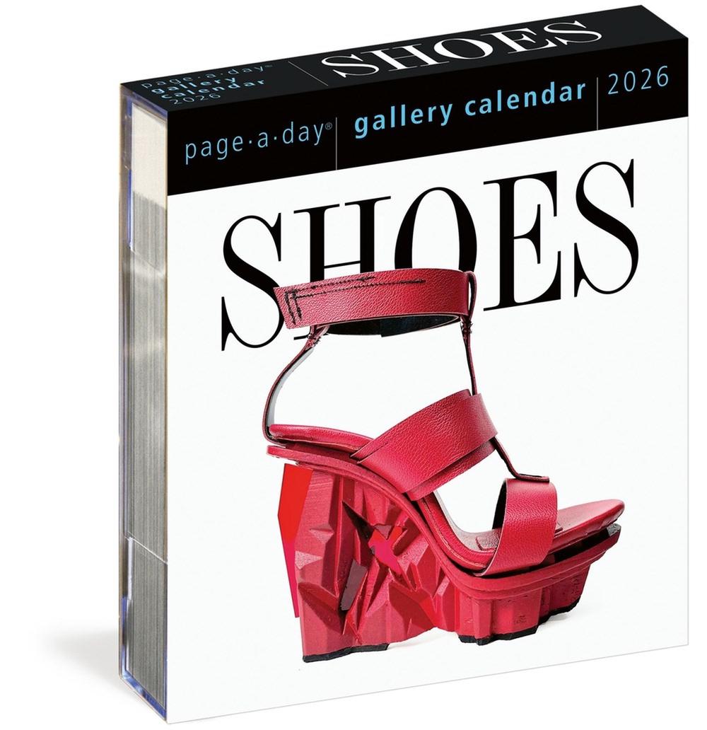 Shoes Page-A-Day® Gallery Calendar 2026, 9781523531271
