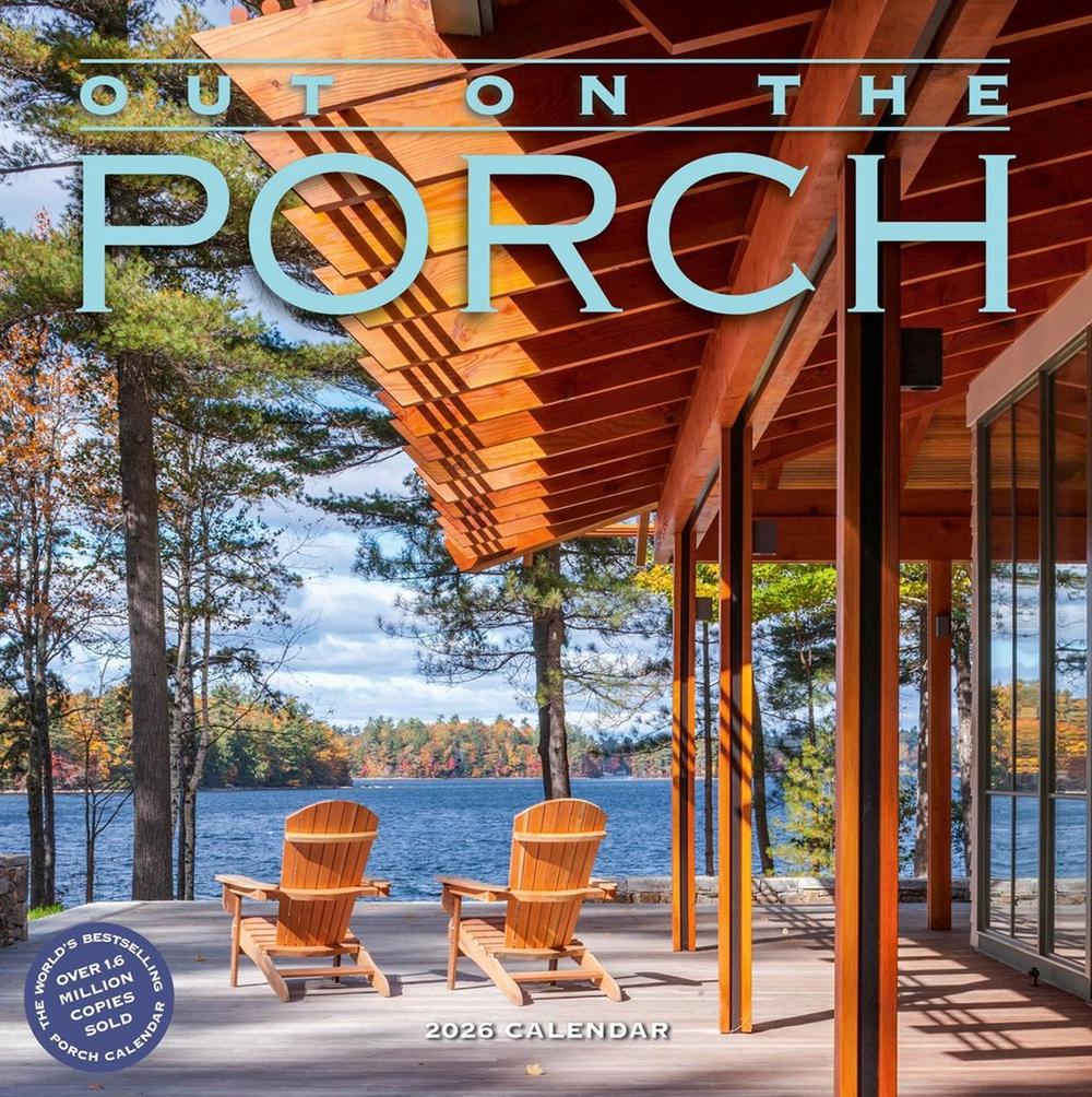 Out on the Porch Wall Calendar 2026, 9781523531325