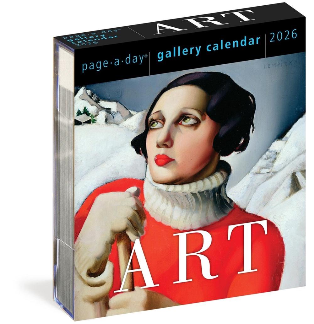 Art Page-A-Day® Gallery Calendar 2026, 9781523531356