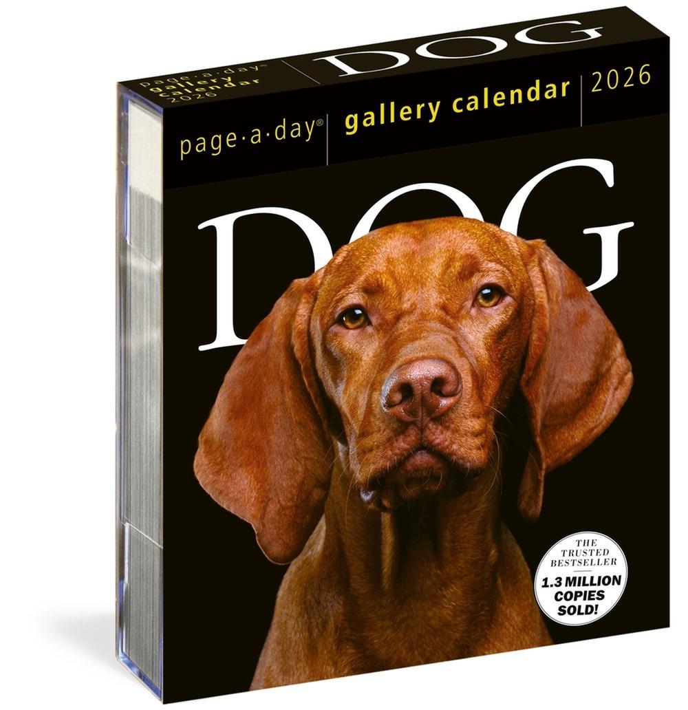 Dog Page-A-Day® Gallery Calendar 2026, 9781523531394