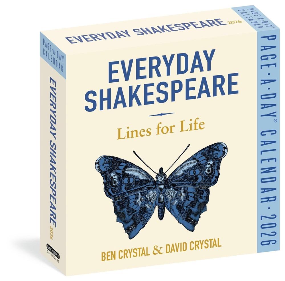 Everyday Shakespeare: Lines for Life Page-A-Day® Calendar 2026, 9781523531844