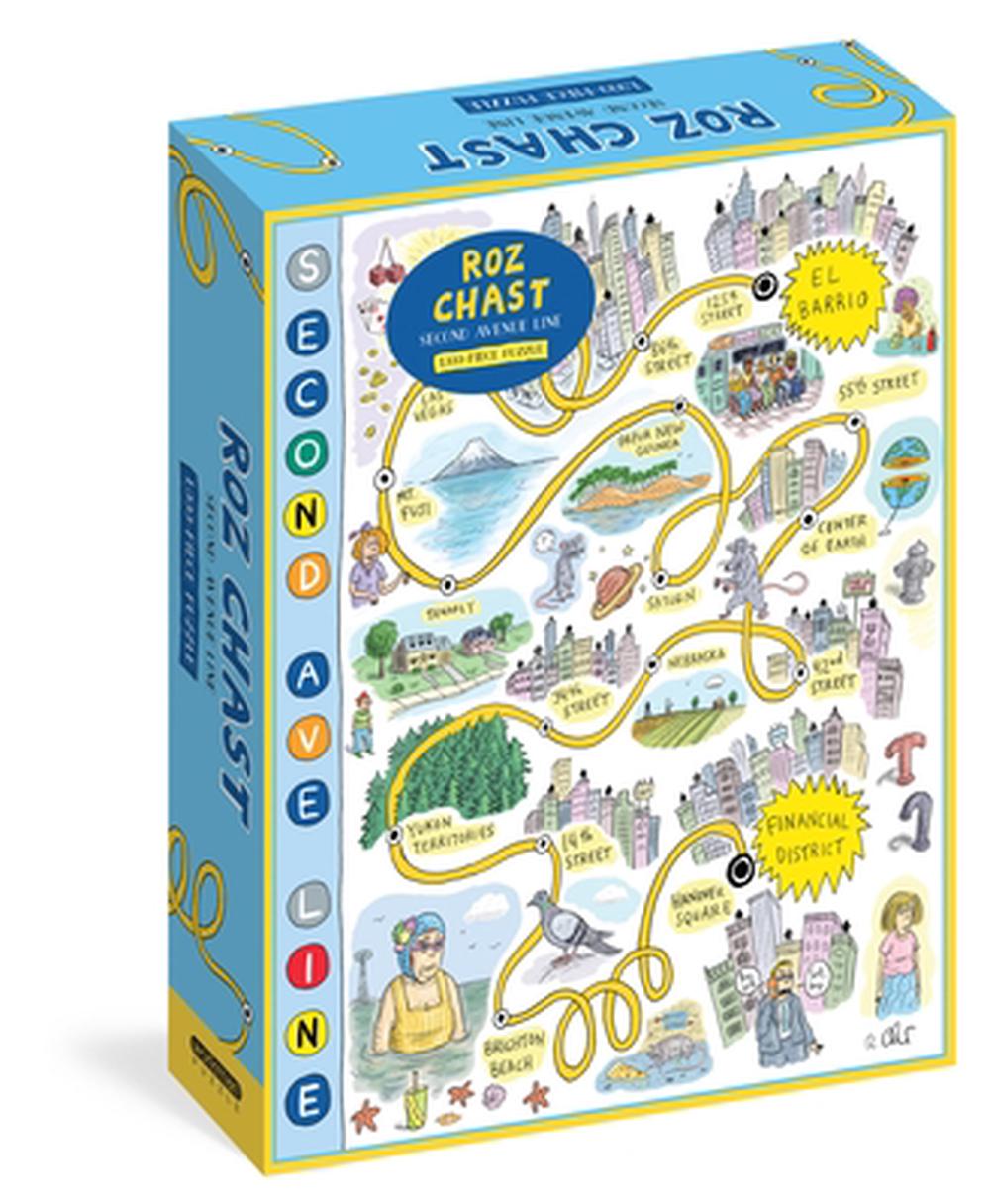 Roz Chast: Second Avenue Line 1,000-Piece Puzzle, 9781523531929