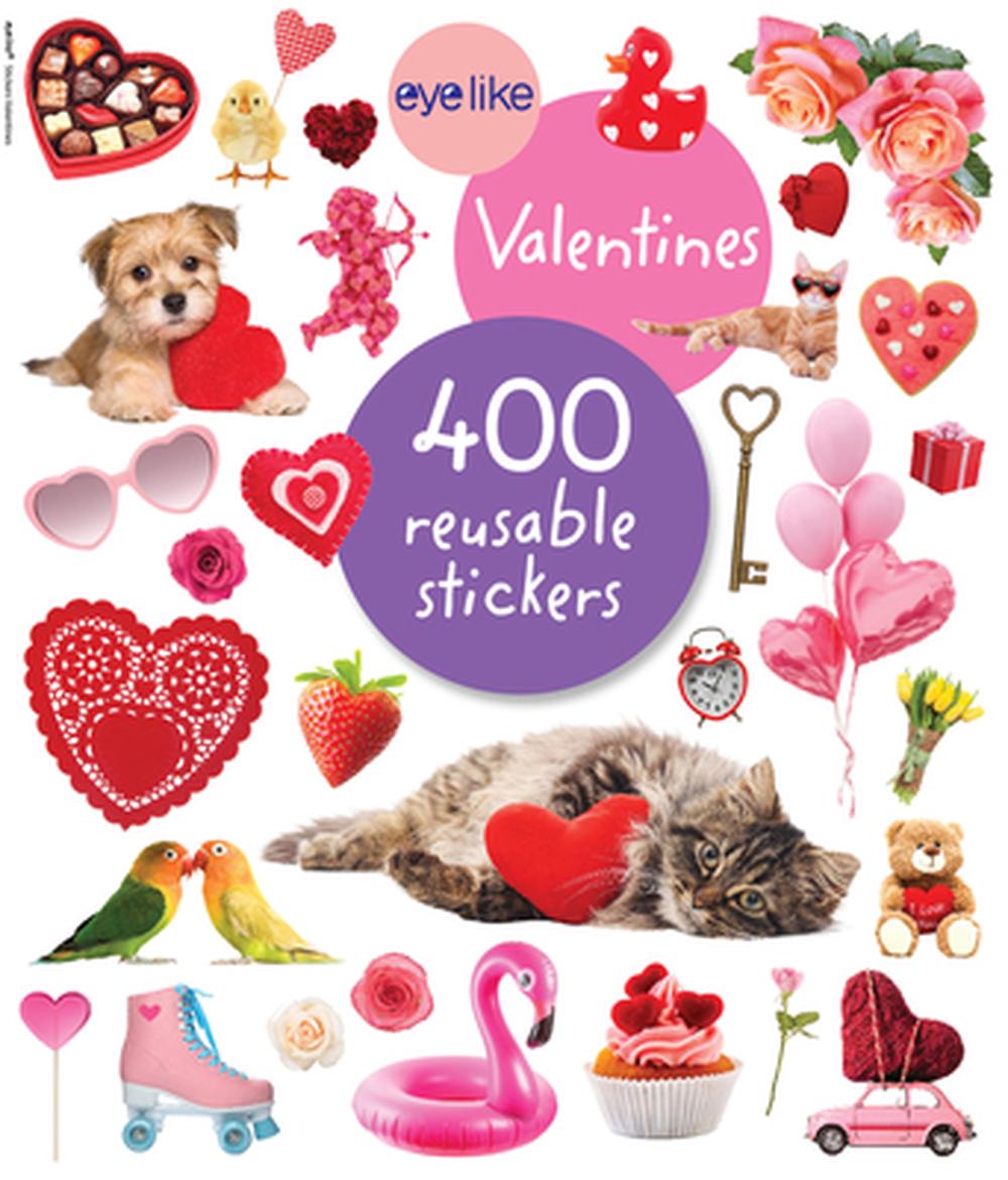 Eyelike Stickers: Valentines, 9781523532391