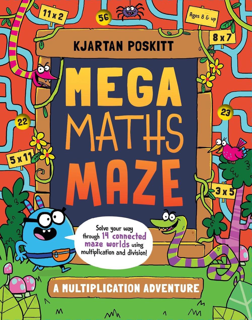 Mega Maths Maze (UK Edition) by Kjartan Poskitt - ISBN: 9781523532506