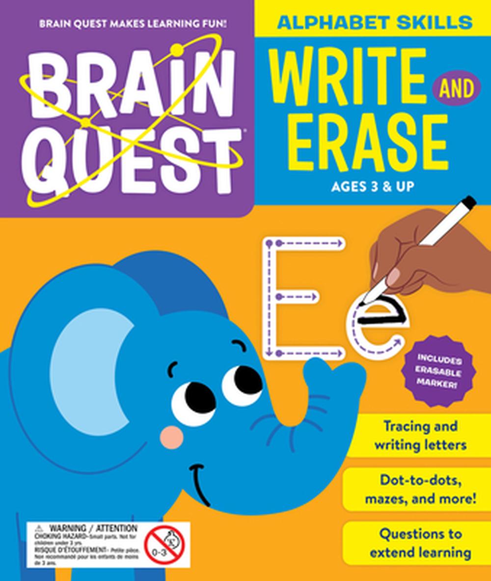 Brain Quest Write and Erase: Alphabet Skills by Workman Publishing - ISBN: 9781523533176