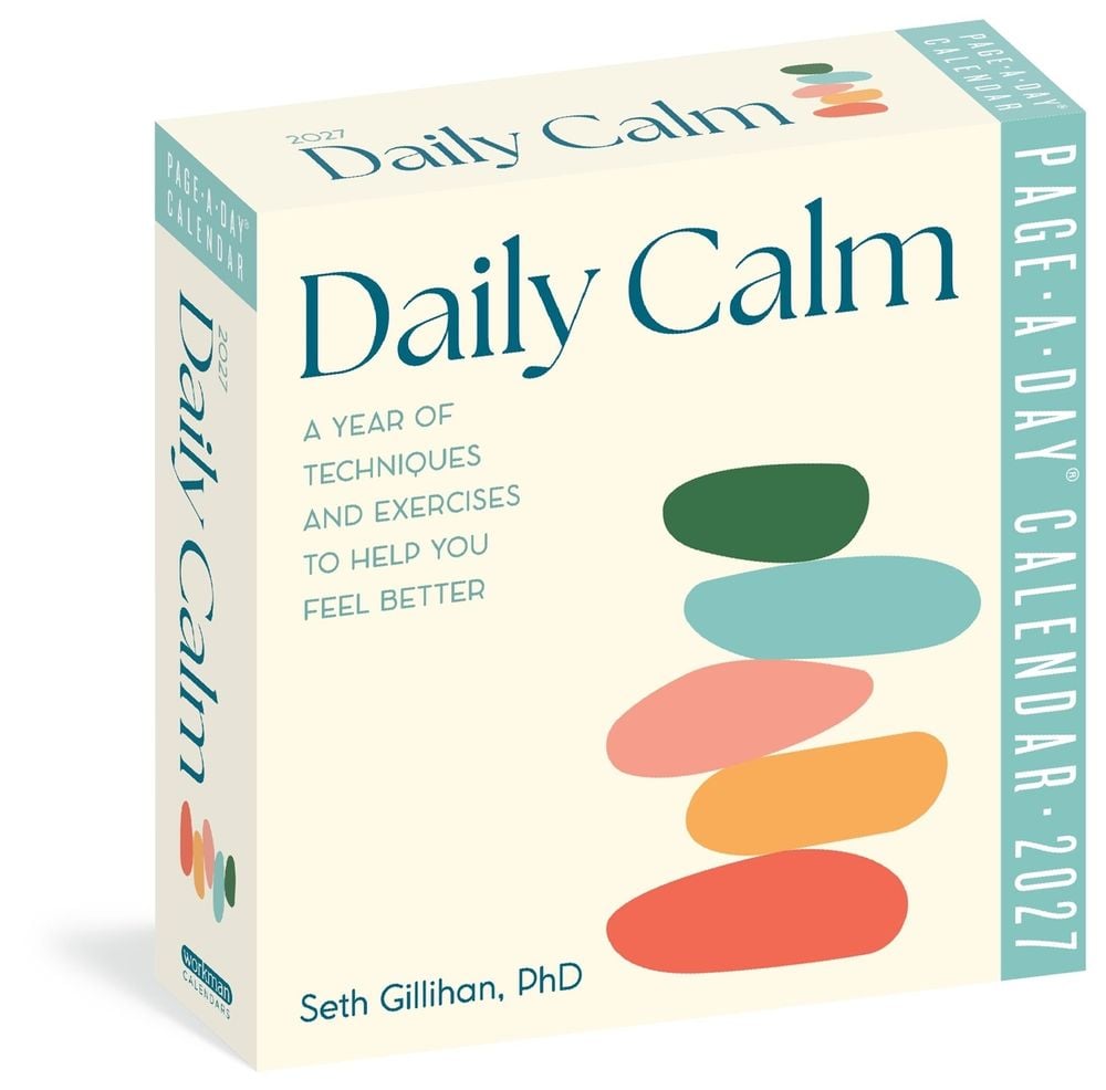 Daily Calm Page-A-Day® Calendar 2027 by Seth Gillihan - ISBN: 9781523533237