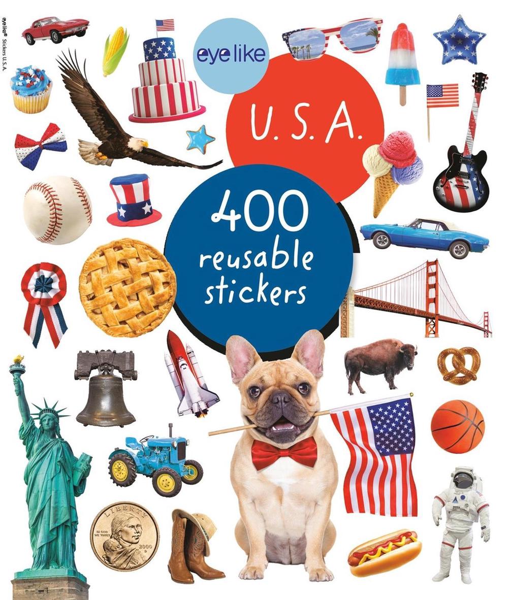 Eyelike Stickers U.S.A. by Workman Publishing - ISBN: 9781523533244