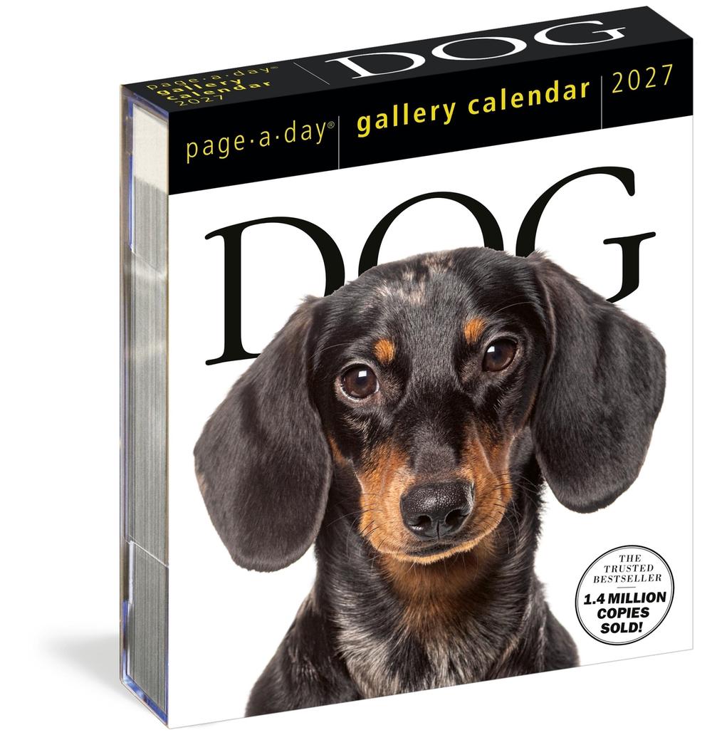 Dog Page-A-Day® Gallery Calendar 2027 by Workman Calendars - ISBN: 9781523533336