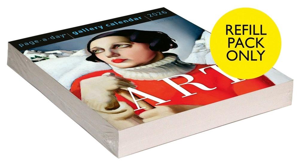 Art Page-A-Day® Gallery Calendar Refill Pack 2026, 9781523533756