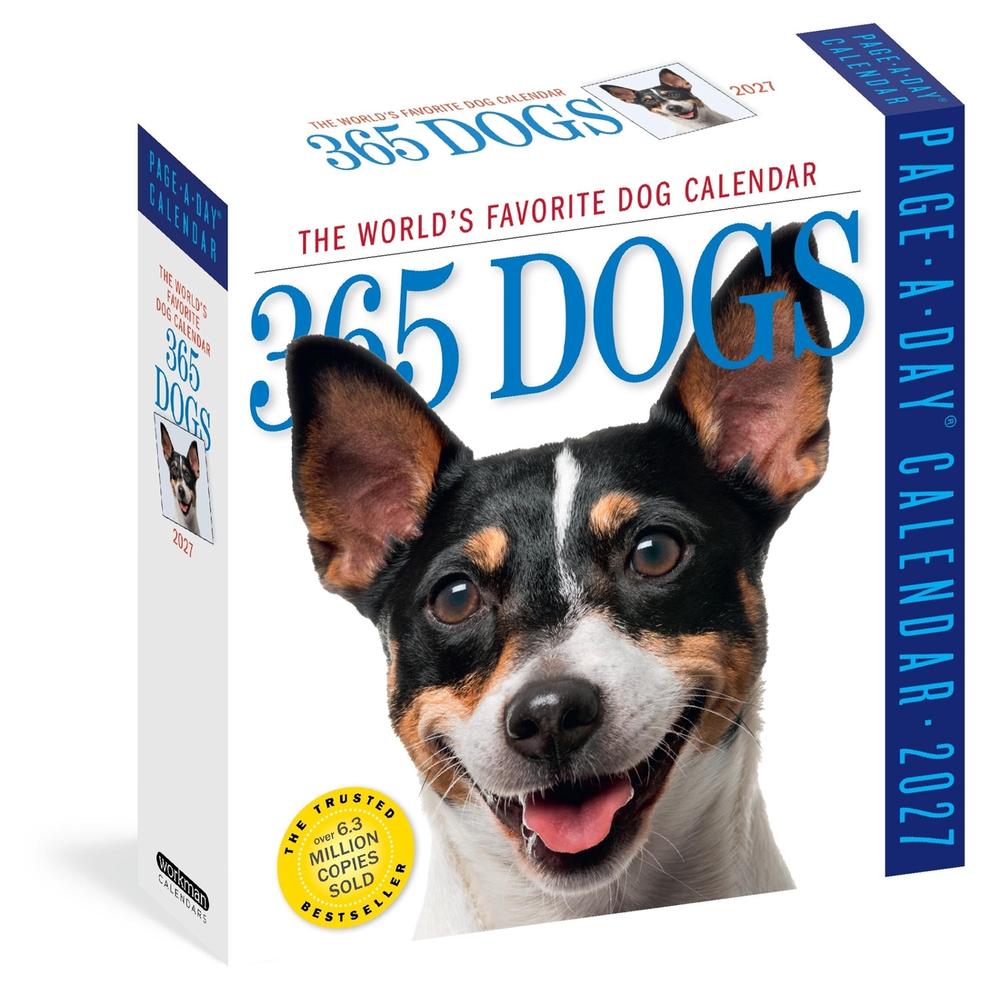 365 Dogs Page-A-Day® Calendar 2027 by Workman Calendars - ISBN: 9781523533862