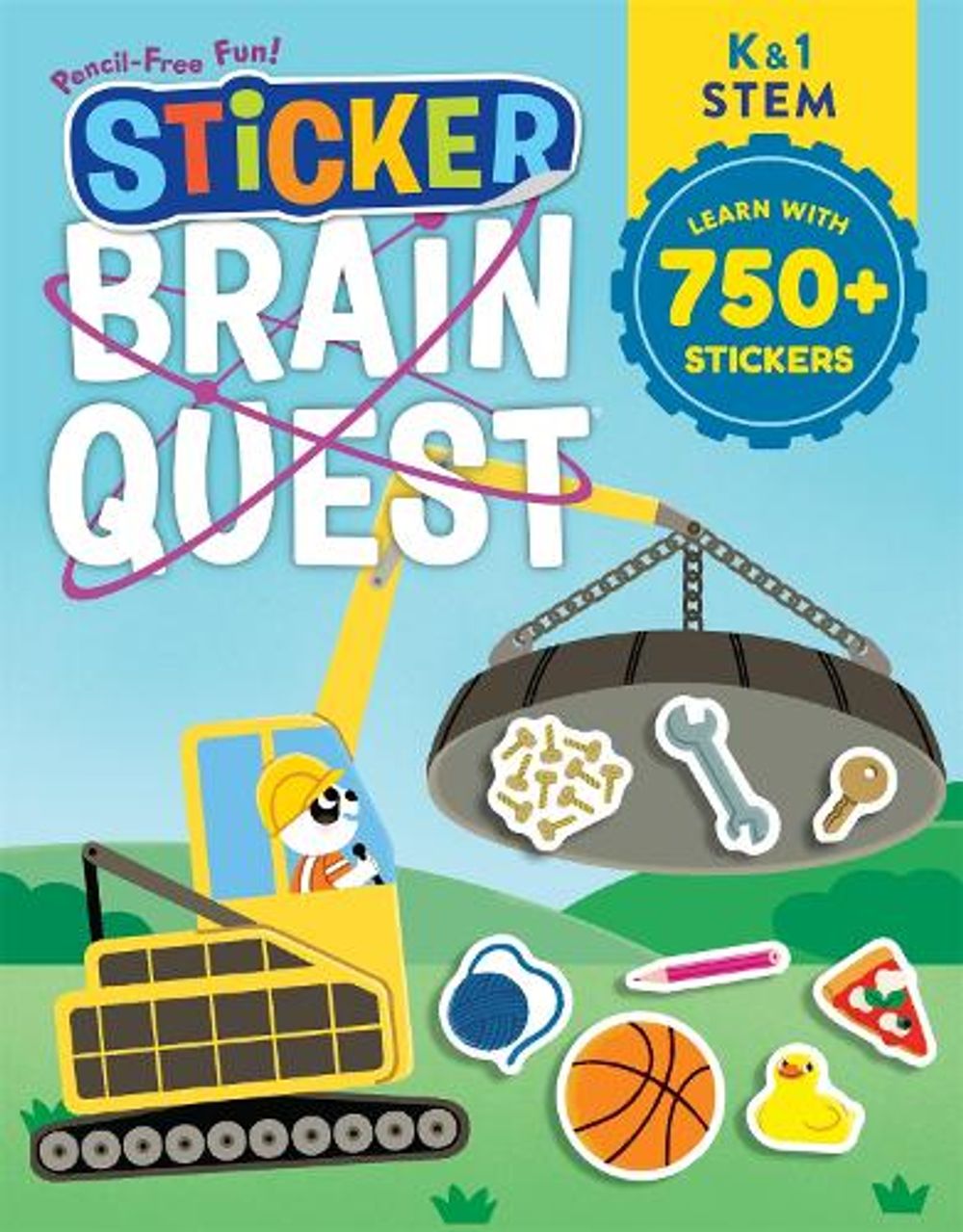Sticker Brain Quest: Learn STEM with Stickers for Grades K & 1 by Workman Publishing - ISBN: 9781523534173
