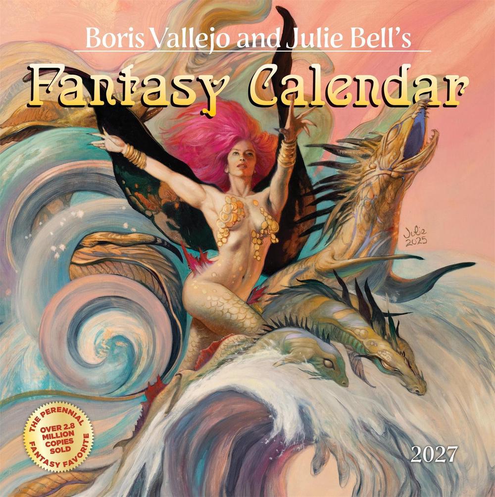 Boris Vallejo and Julie Bell's Fantasy Wall Calendar 2027 by Boris Vallejo - ISBN: 9781523534203