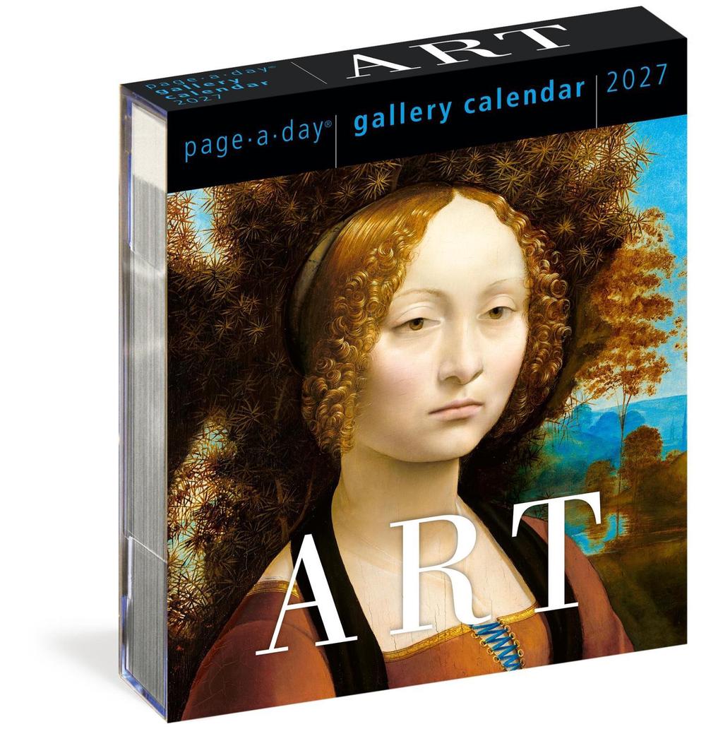 Art Page-A-Day® Gallery Calendar 2027 by Workman Calendars - ISBN: 9781523534234