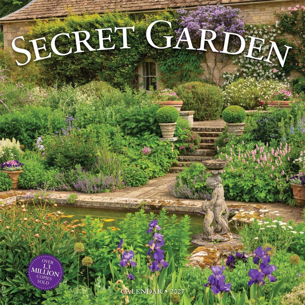Secret Garden Wall Calendar 2027 by Deborah Bishop - ISBN: 9781523534371
