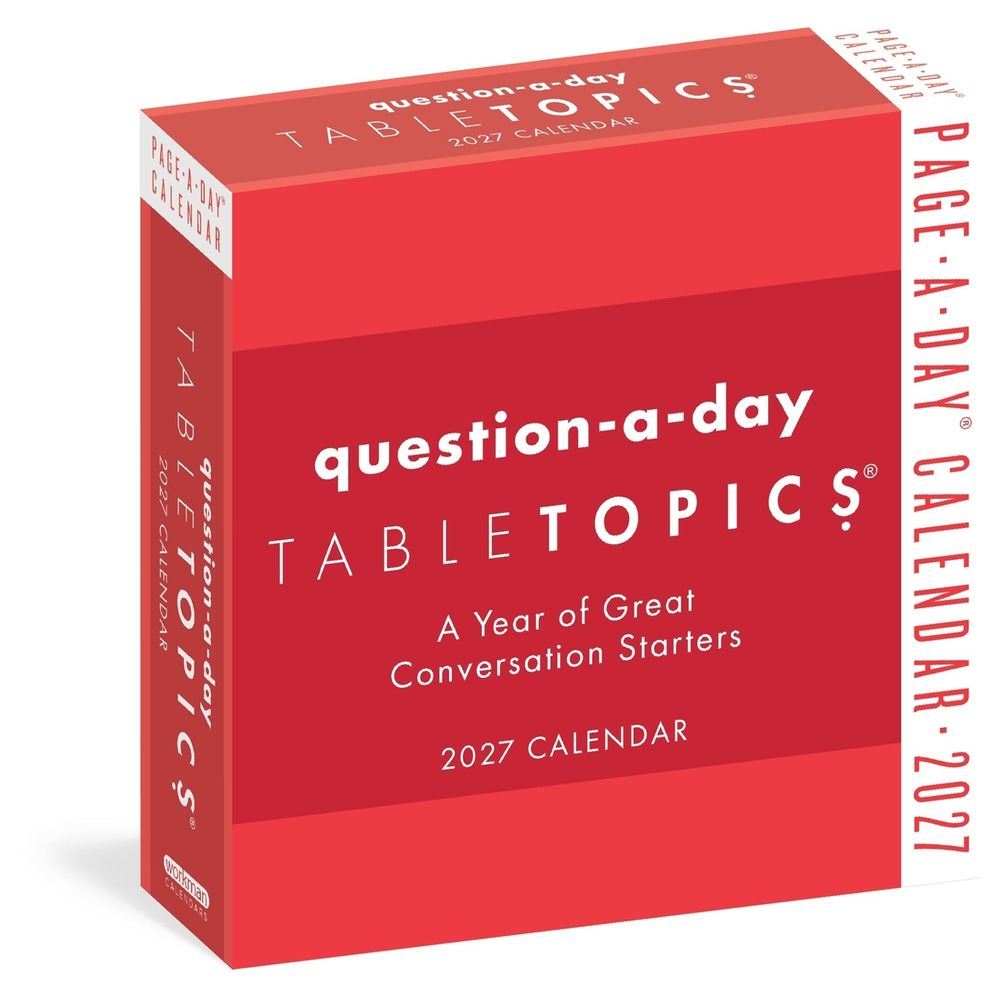 TableTopics® Question-a-Day Page-A-Day® Calendar 2027 by TableTopics - ISBN: 9781523534630
