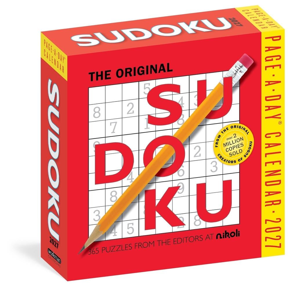 Original Sudoku Page-A-Day® Calendar 2027 by Editors of Nikoli Publishing - ISBN: 9781523534661