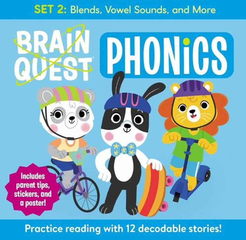 Brain Quest Phonics Readers: Set 2 by Workman Publishing - ISBN: 9781523534692