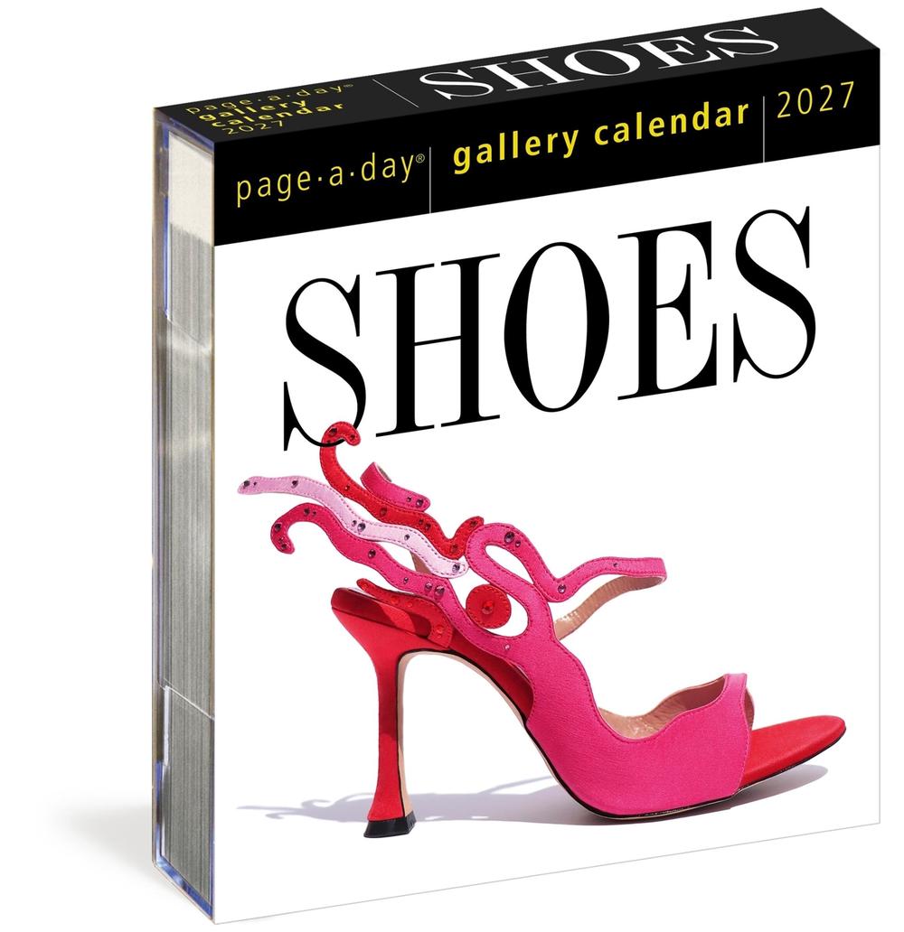 Shoes Page-A-Day® Gallery Calendar 2027 by Workman Calendars - ISBN: 9781523534715