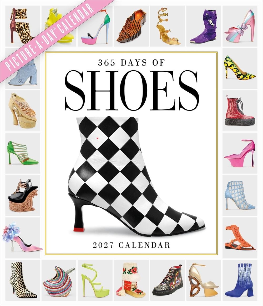 365 Days of Shoes Picture-A-Day® Wall Calendar 2027 by Workman Calendars - ISBN: 9781523534722
