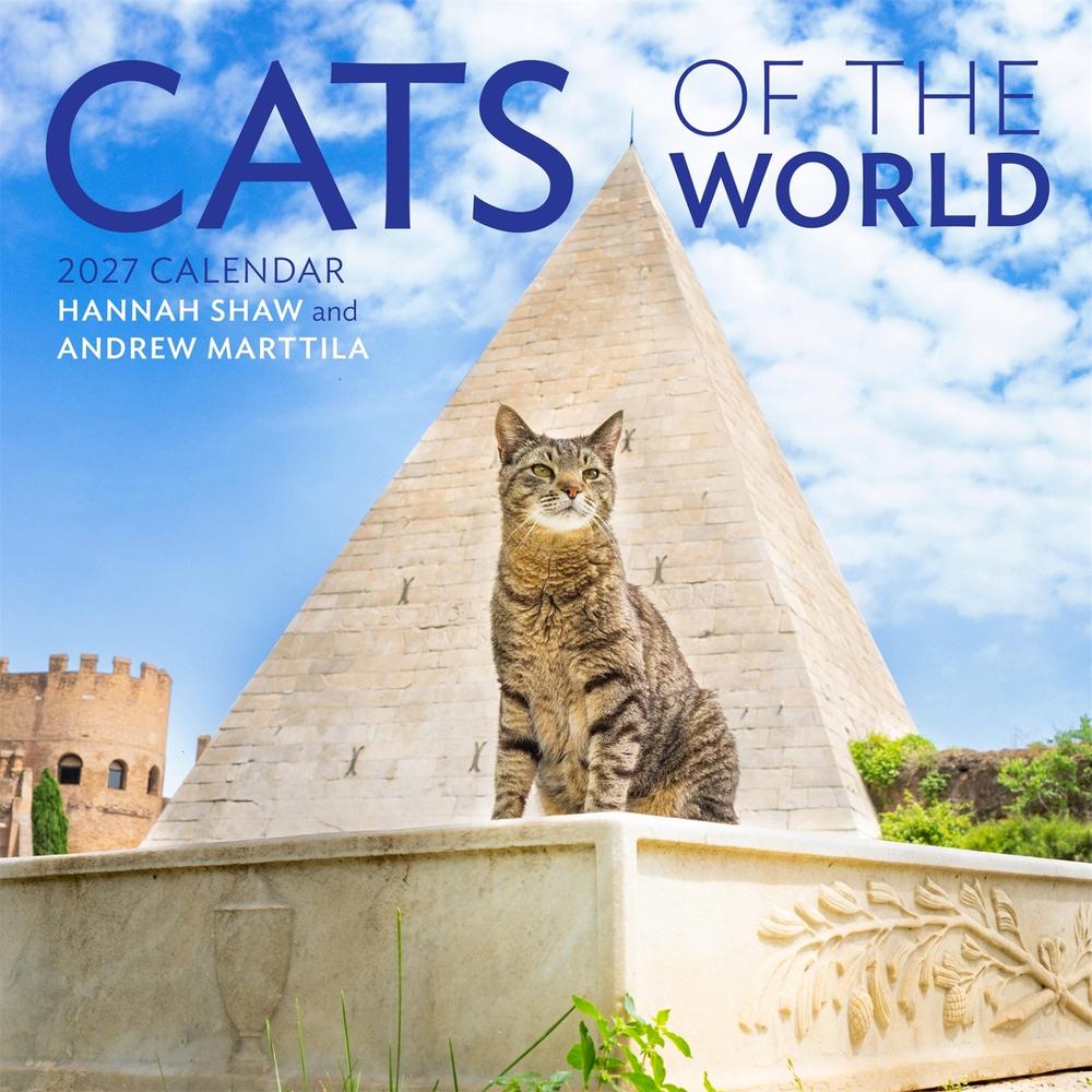 Cats of the World Wall Calendar 2027 by Andrew Marttila - ISBN: 9781523534784