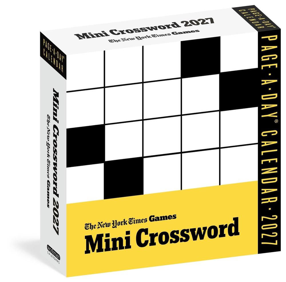 The New York Times Mini Crossword Page-A-Day® Calendar 2027 by The New York Times - ISBN: 9781523535040