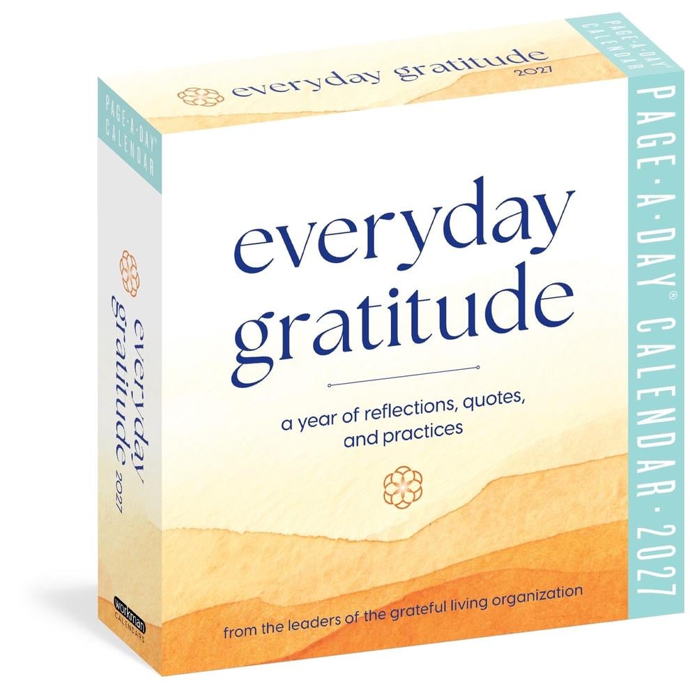 Everyday Gratitude Page-A-Day® 2027 by Grateful Living - ISBN: 9781523535170