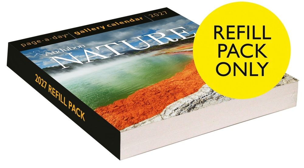 Audubon Nature Page-A-Day® Gallery Calendar Refill Pack 2027 by National Audubon Society - ISBN: 9781523535187