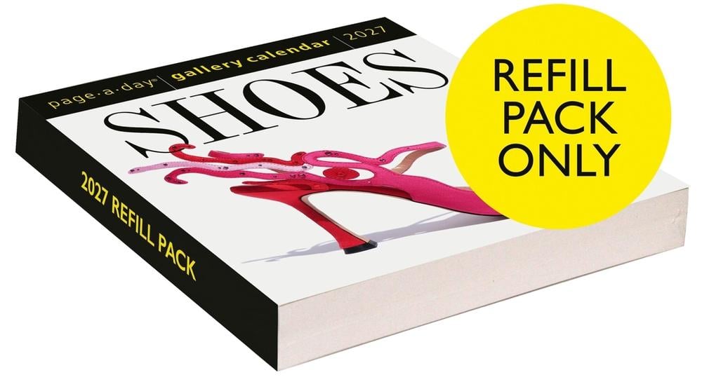 Shoes Page-A-Day® Gallery Calendar Refill Pack 2027 by Workman Calendars - ISBN: 9781523535194