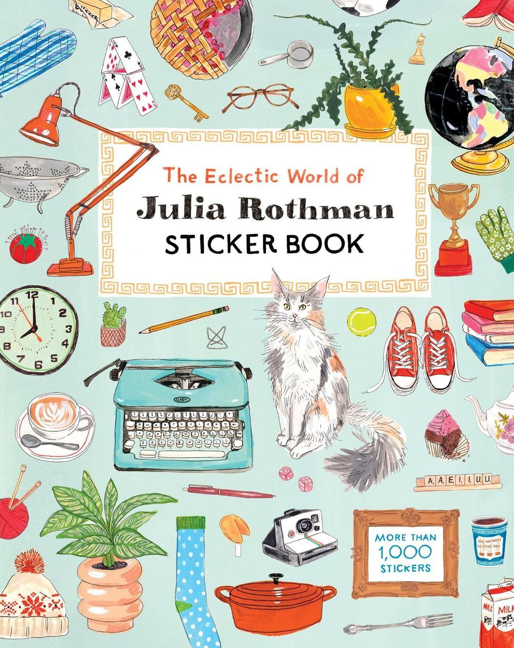 The Eclectic World of Julia Rothman Sticker Book by Julia Rothman - ISBN: 9781523535286