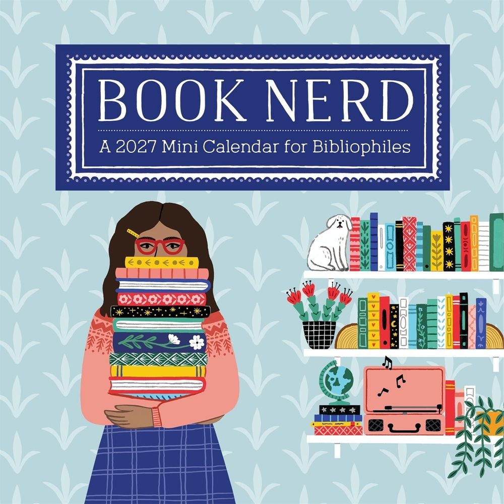 Book Nerd Mini Wall Calendar 2027 by Holly Maguire - ISBN: 9781523535316