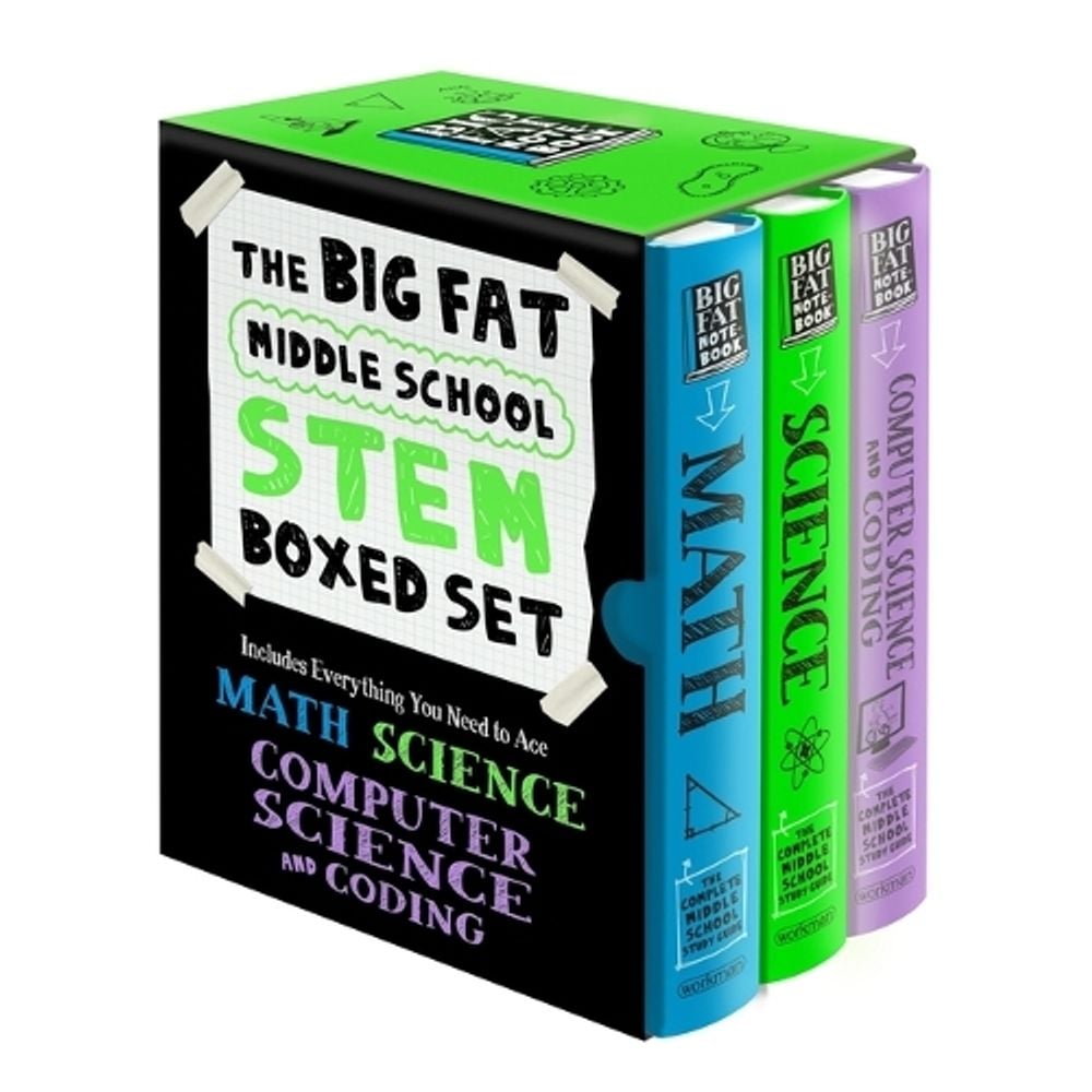 The Big Fat Middle School Stem 3-Book Boxed Set by Workman Publishing - ISBN: 9781523535576