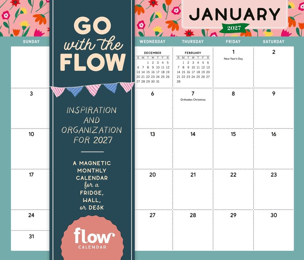 Go with the Flow: Inspiration and Organization for 2027 by Irene Smit - ISBN: 9781523535712