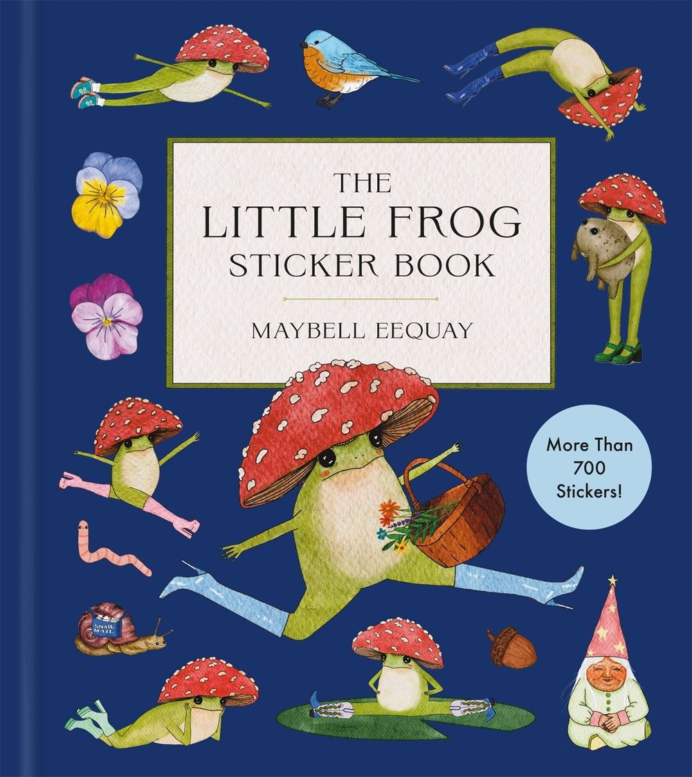 The Little Frog Sticker Book by Maybell Eequay - ISBN: 9781523536078