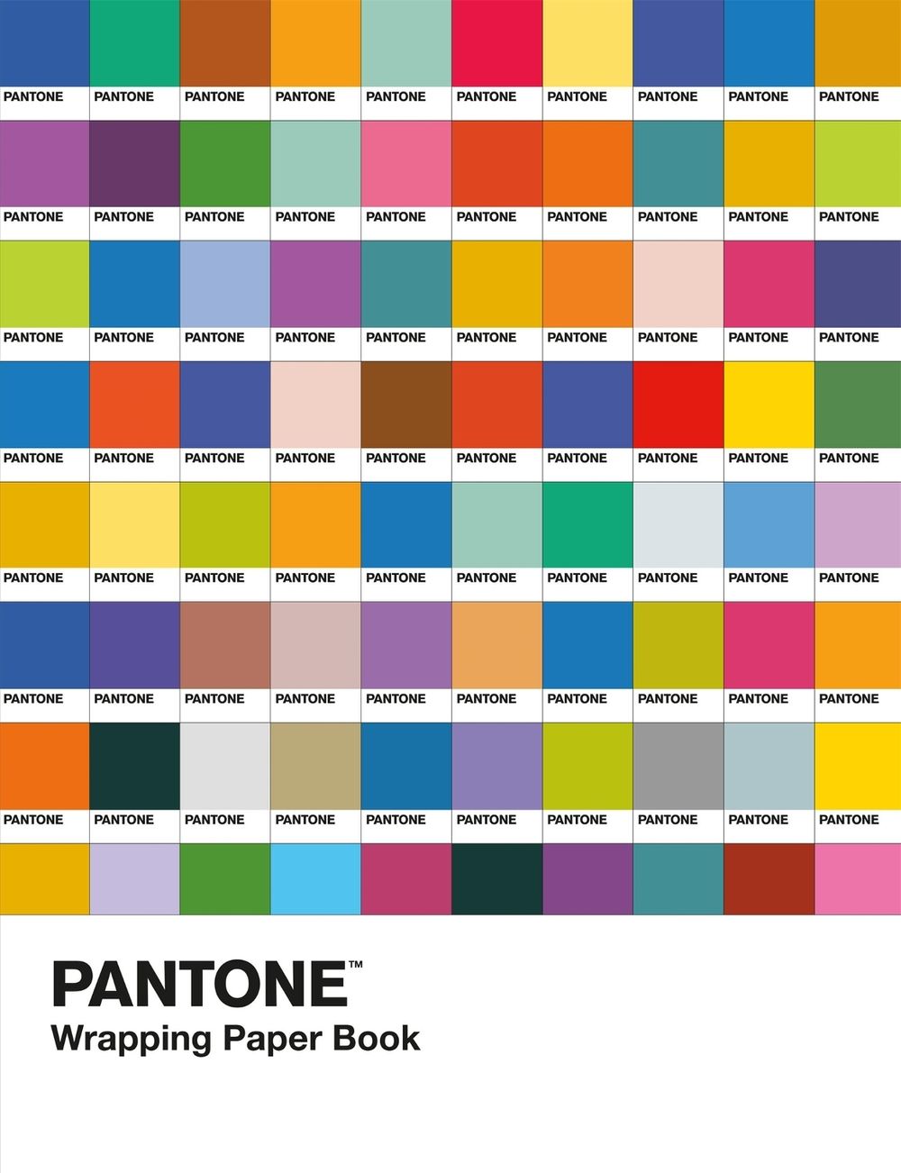 PANTONE™ Wrapping Paper Book by Pantone - ISBN: 9781523536344