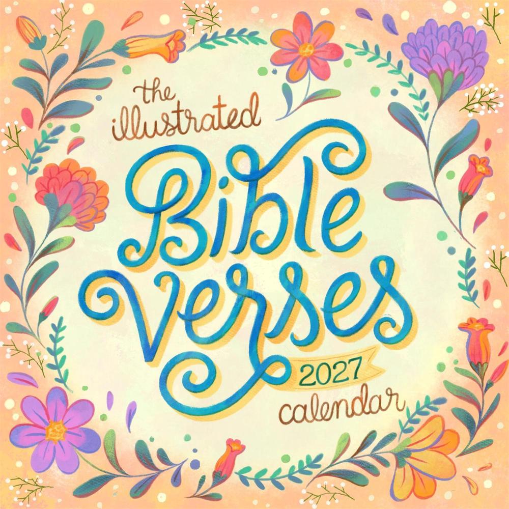 Illustrated Bible Verses Wall Calendar 2027 by Workman Calendars - ISBN: 9781523536511