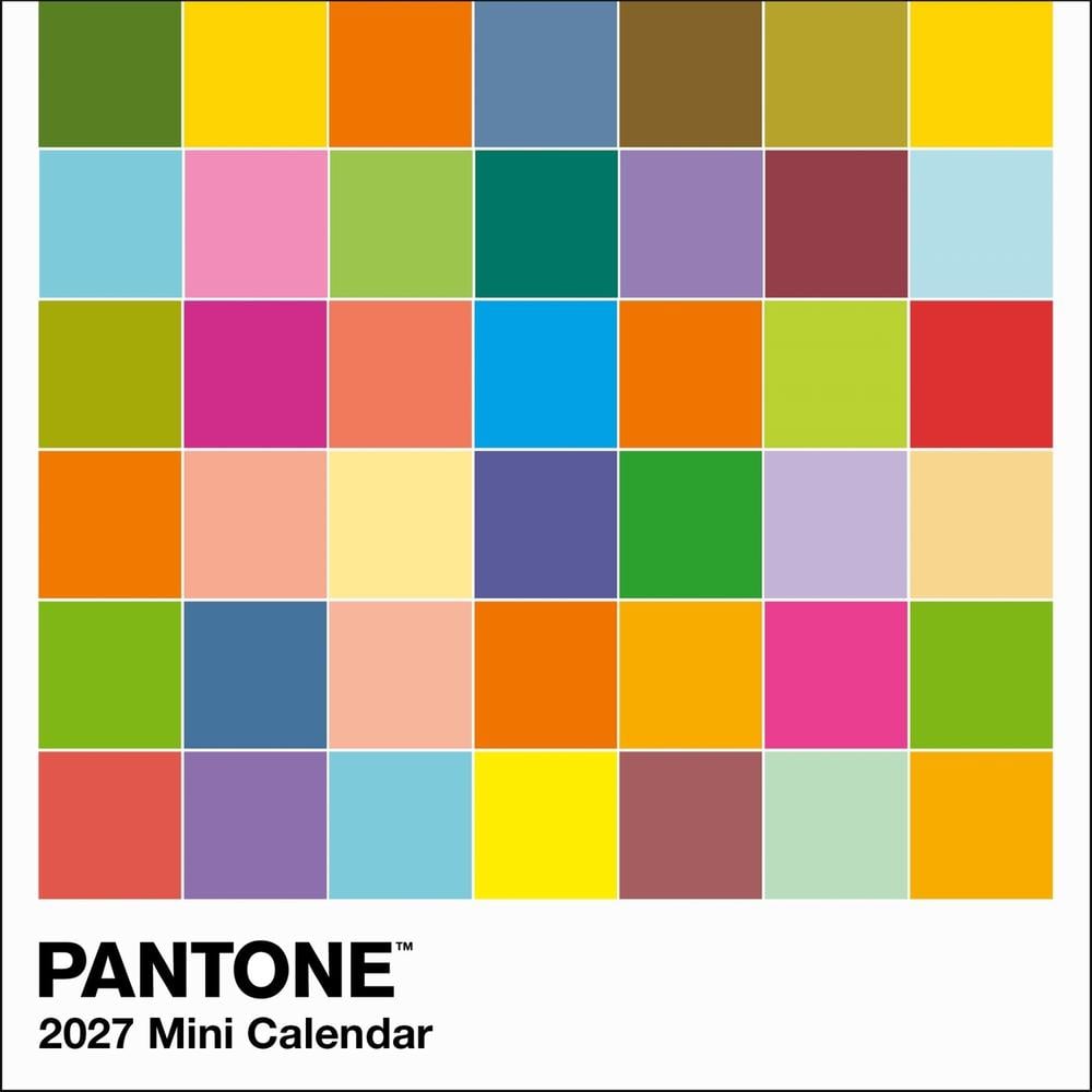 PANTONE™ Mini Wall Calendar 2027 by Pantone - ISBN: 9781523536535