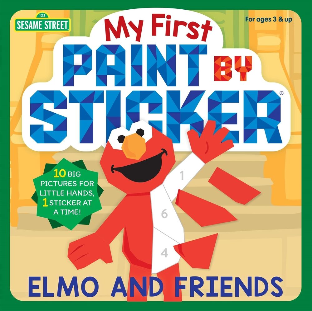 My First Paint by Sticker: Elmo and Friends by Workman Publishing - ISBN: 9781523536924