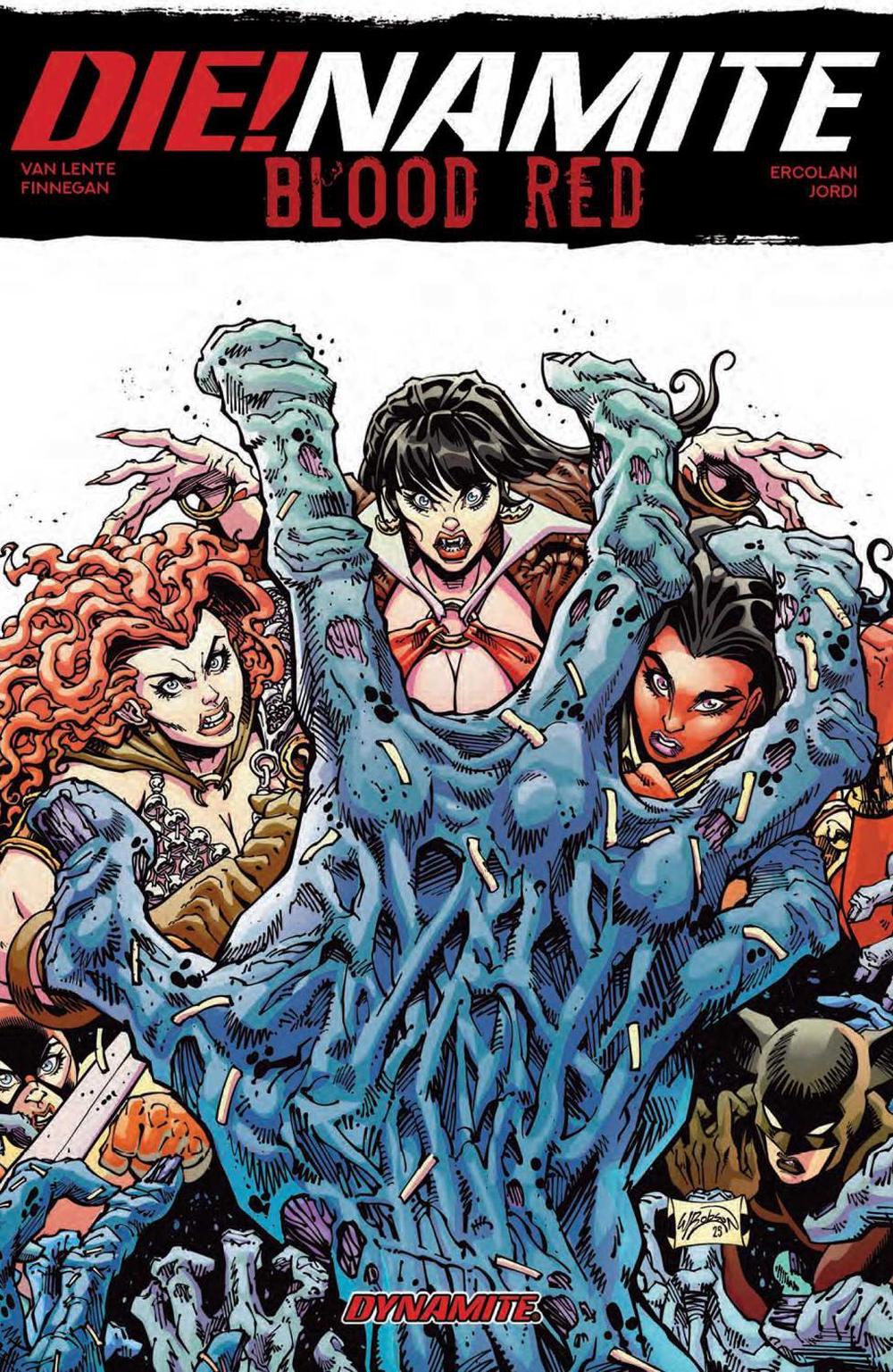 Die!namite Blood Red TPB by Fred Van Lente - ISBN: 9781524129293