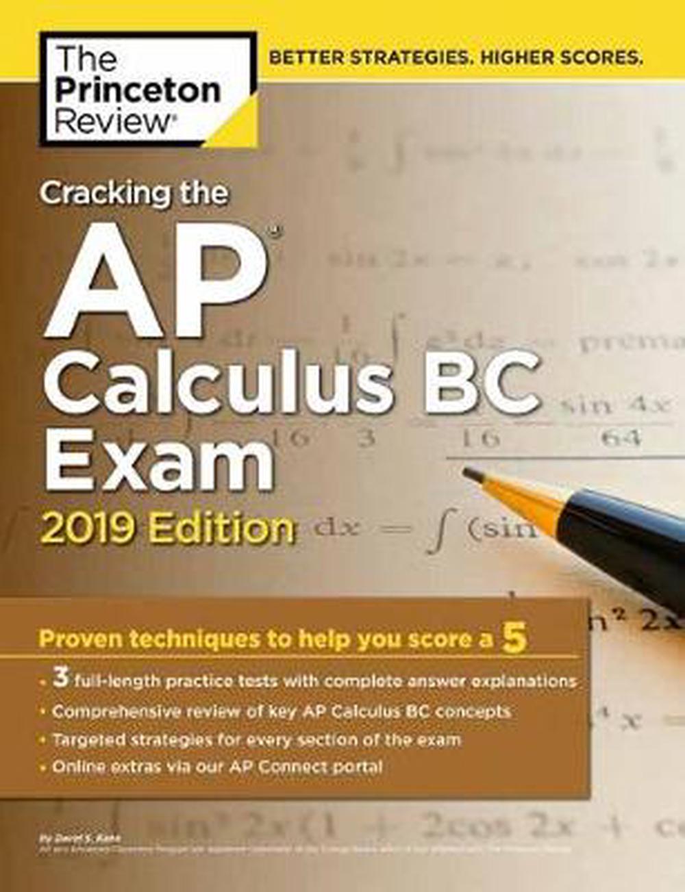 Cracking the AP Calculus BC Exam by Princeton Review, Paperback