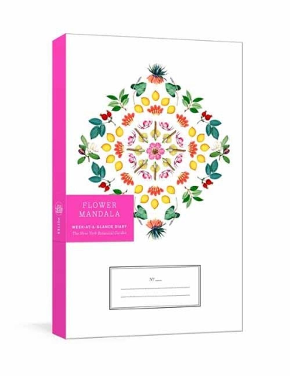 Flower Mandala Week-at-a-Glance Diary by New York Botanical Garden - ISBN: 9781524759087