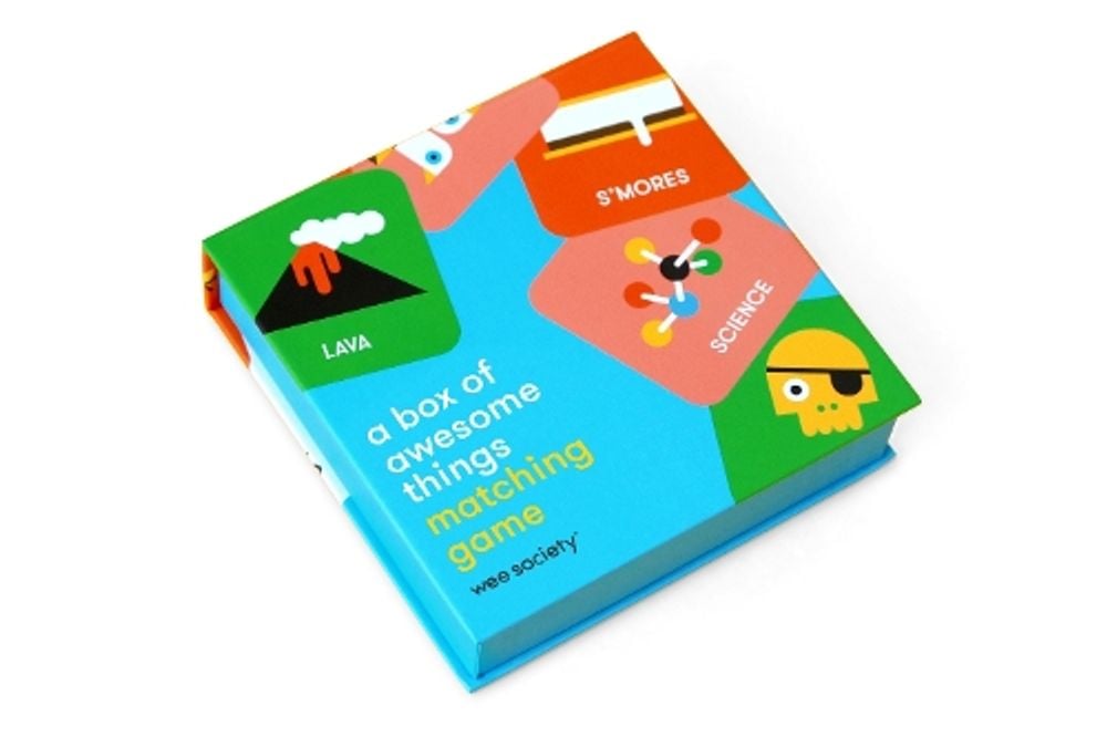 A Box of Awesome Things Matching Game by Wee Society - ISBN: 9781524759544